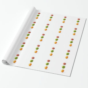 Cadeau Papier d'enveloppement des pommes