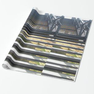 Cadeau Papier d'enveloppement d'escalier