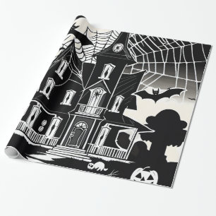 Cadeau Papier d'enveloppement d'Halloween