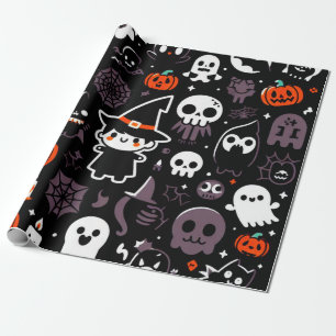 Cadeau Papier d'enveloppement d'Halloween