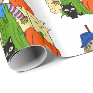 Cadeau Papier d'enveloppement d'Halloween, Écarteur