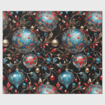 Papier d'enveloppement d'ornements complexes en cr