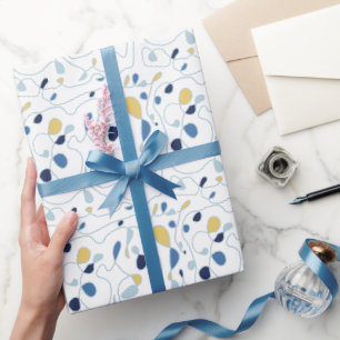 Cadeau Papier d'enveloppement d'une ligne de Motif
