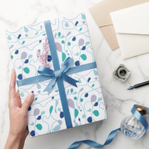 Cadeau Papier d'enveloppement d'une ligne de Motif