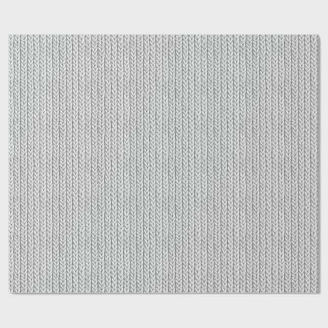 Cadeau Papier d'enveloppement en fil blanc (Plat)
