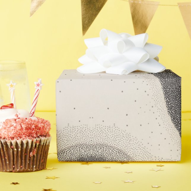 Cadeau Papier d'enveloppement géométrique de la Terre mod (Fête d'anniversaire)