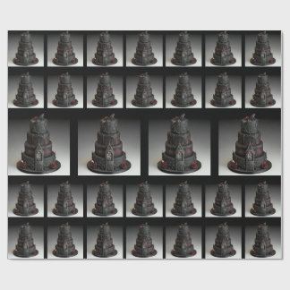 Cadeau Papier d'enveloppement gothique