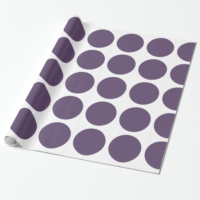Cadeau Papier d'enveloppement grand Pois (Déroulé)