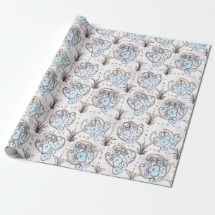 Cadeau Papier d'enveloppement JG Art Nouveau