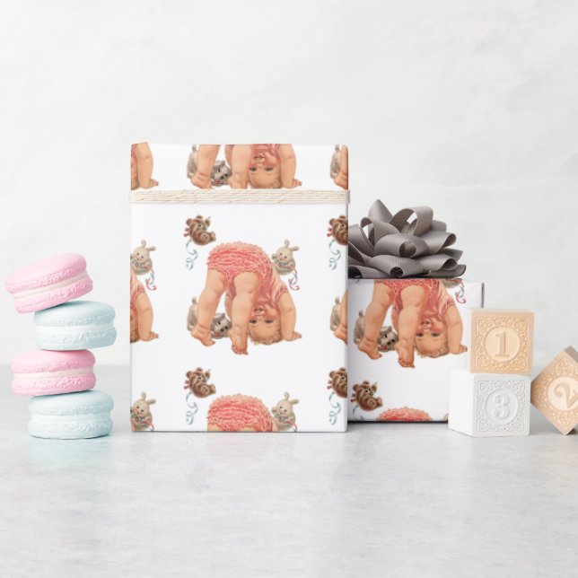Cadeau Papier d'enveloppement mignon pour bébé (Baby Shower)
