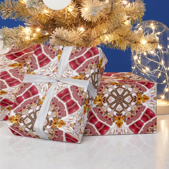 Cadeau Papier d'enveloppement moderne élégant et élégant  (Vacances)