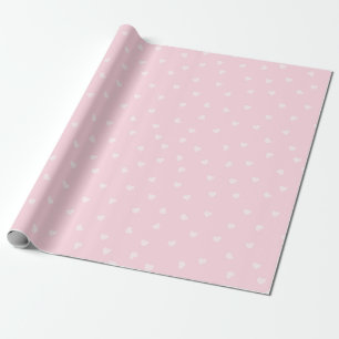 Cadeau Papier d'enveloppement Motif cardiaque