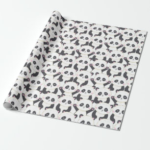 Cadeau Papier d'enveloppement Motif Panda