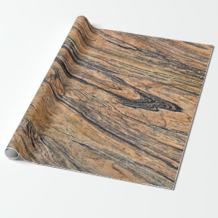 Cadeau Papier d'enveloppement naturel en pierre