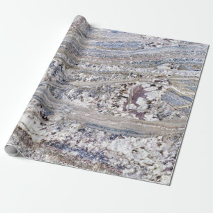 Cadeau Papier d'enveloppement naturel en pierre