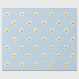 Cadeau Papier d'enveloppement Pastel Daisy