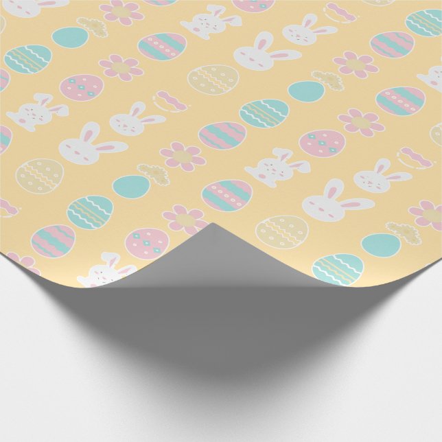 Cadeau Papier d'enveloppement Pastel Pâques (Coin)