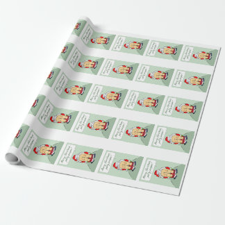Cadeau Papier d'enveloppement Père Noël Mooning