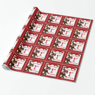 Cadeau Papier d'enveloppement personnalisé de Noël