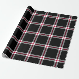 Cadeau Papier d'enveloppement Plaid De Football Atlanta