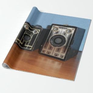 Cadeau Papier d'enveloppement pour appareils photo classi