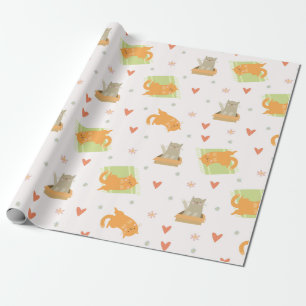 Cadeau Papier d'enveloppement pour chats