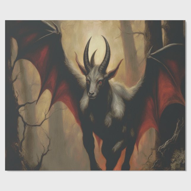 Cadeau Papier d'enveloppement pour diable Jersey (Plat)
