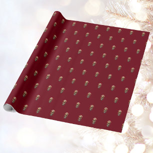 Cadeau Papier d'enveloppement pour elfe de Noël de moto
