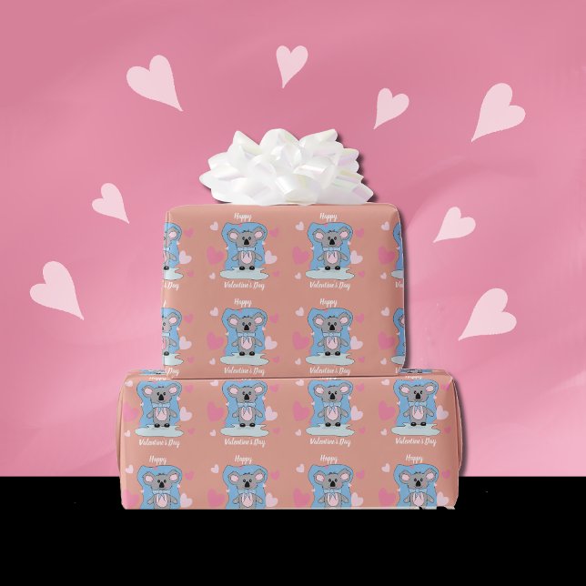 Cadeau Papier d'enveloppement pour enfant Cute Koala (Créateur téléchargé)