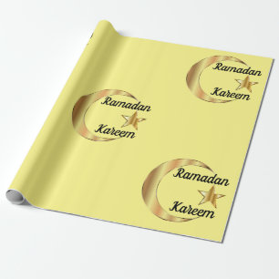 Cadeau Papier d'enveloppement Ramadan Kareem