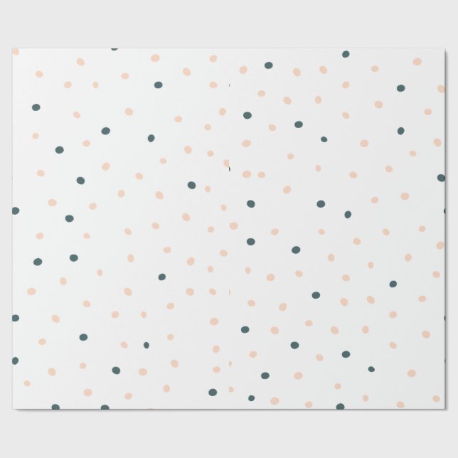 Cadeau Papier d'enveloppement rose fusain (Couture)
