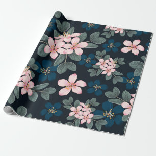 Cadeau Papier d'enveloppement rose pâle