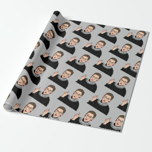 Cadeau Papier d'enveloppement RUTH BADER GINSBURG