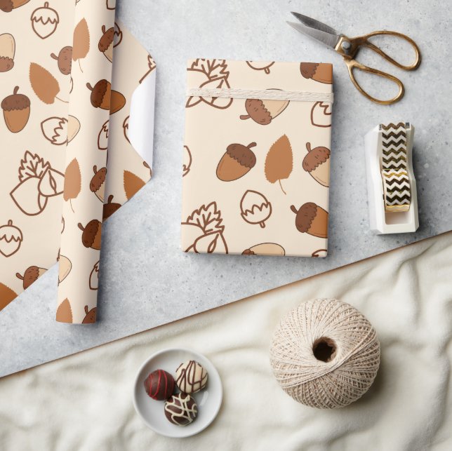 Cadeau Papier d'enveloppement sans soudure pour la feuill (Artisanat)