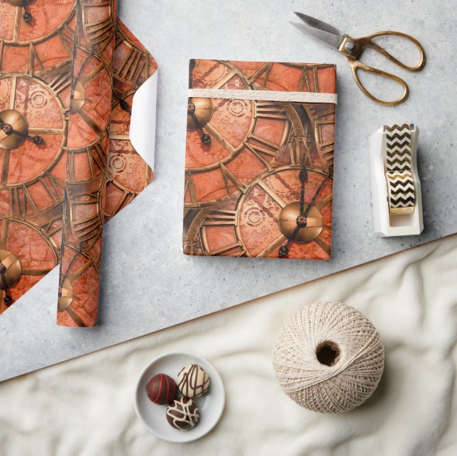 Cadeau Papier d'enveloppement Steampunk 21 (Artisanat)