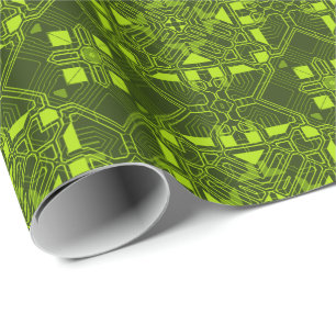 Cadeau Papier d'enveloppement Techno 1