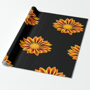 Cadeau Papier d'enveloppement Tiger Gazania