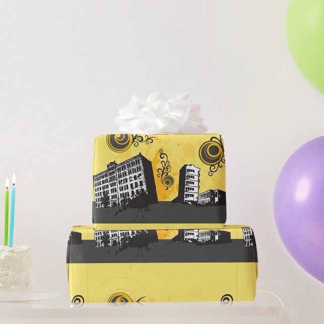 Cadeau Papier d'enveloppement urbain (Créateur téléchargé)