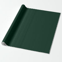 Papier d'enveloppement vert minimaliste en pin uni