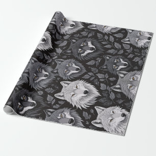 Cadeau Papier d'enveloppement viking Wolf