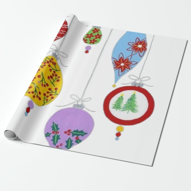 Cadeau Papier d'enveloppement vintage (Déroulé)