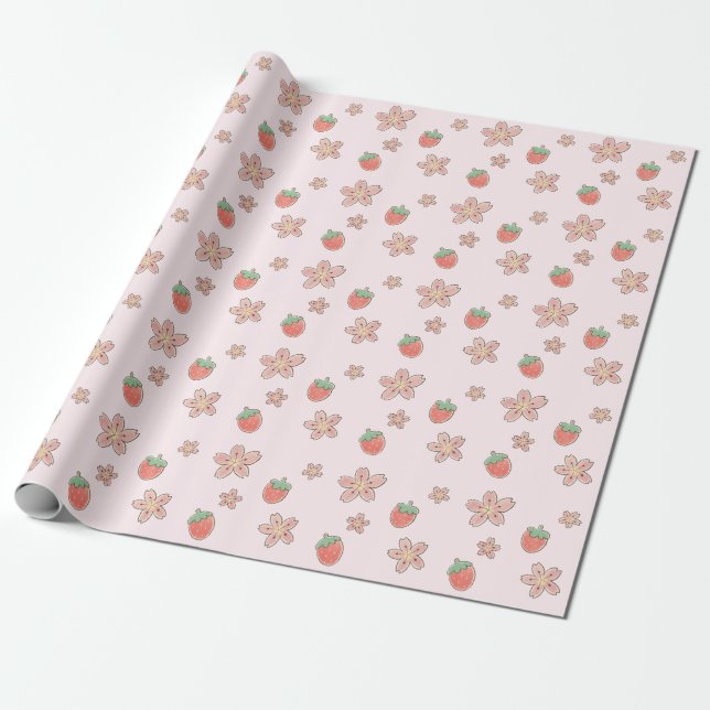 Cadeau Papier d'épluchage doux au Berry d'été (Déroulé)