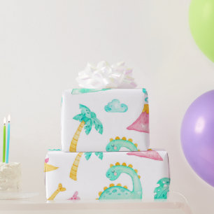 Cadeau Papier Dinosaure