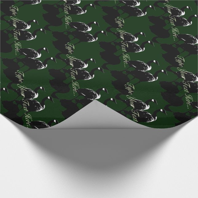 Cadeau Papier d'oie personnalisé pour l'enlèvement de l'o (Coin)