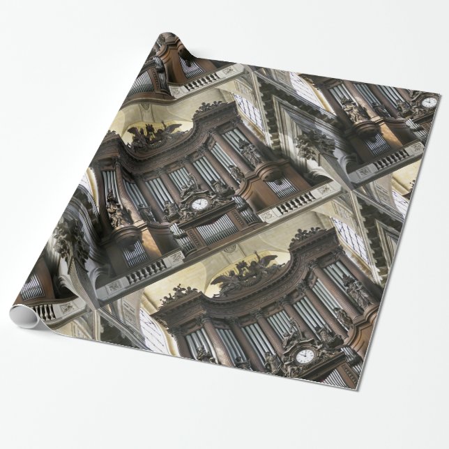 Cadeau Papier d'organe de tuyau de St Sulpice (Déroulé)
