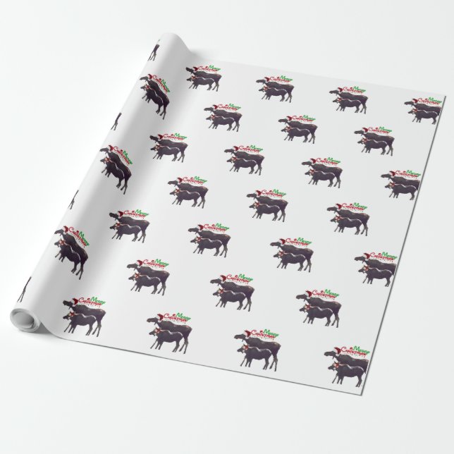 Cadeau Papier d'orignal et de veau (Déroulé)