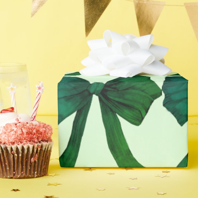 Cadeau Papier éco-écorce Bow (Fête d'anniversaire)