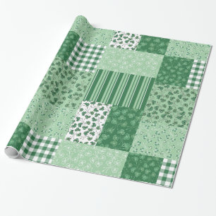 Cadeau Papier écolo Shamrock à écailles