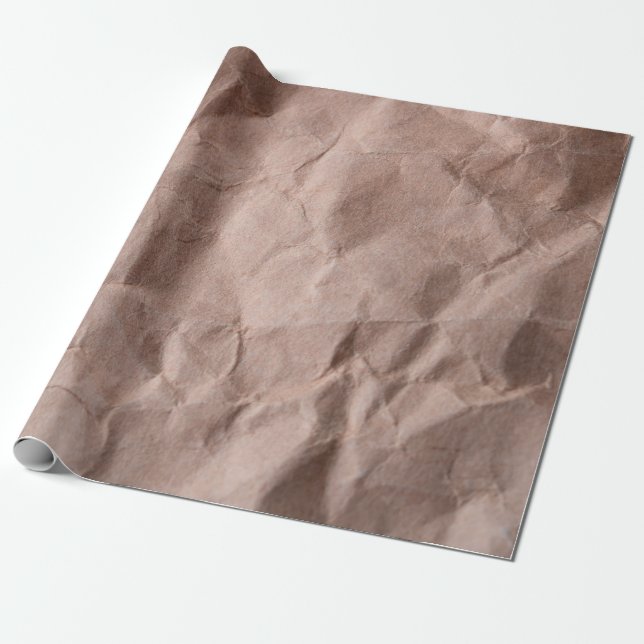 Cadeau Papier effondré rustique (Déroulé)