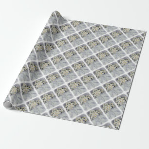 CADEAU PAPIER EN BOUQUET FLEURIER BLANC JOUR